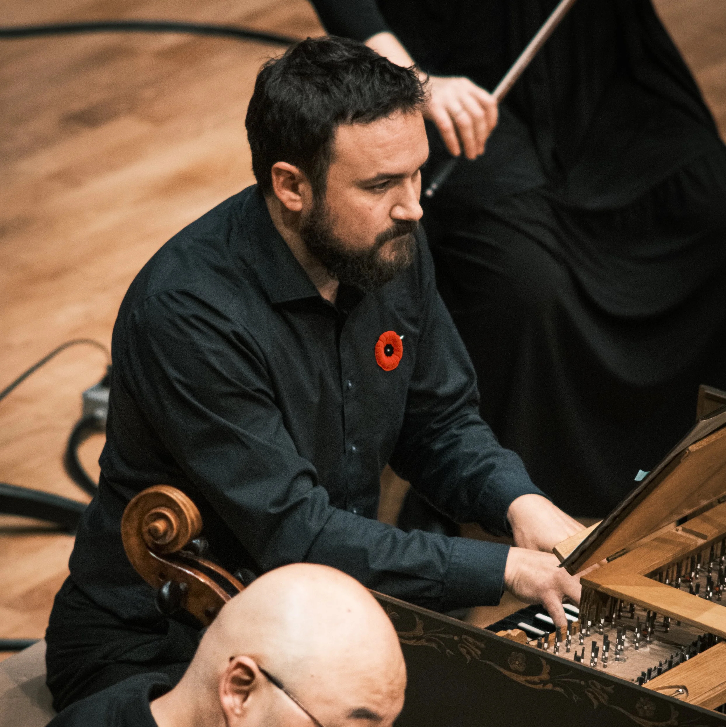 Harpsichord: Justin Luchinski